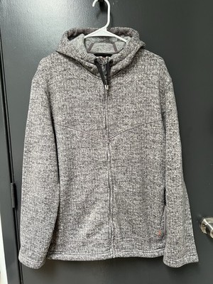 Mammut Chamuera Sz XL Gray Hooded Jacket Women Soft Fleece Jacket Ladies