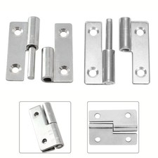 Removable Hinge 40*30*1.5mm Detachable Hinge Flag Lift Off Silver Slip Joint