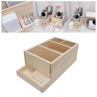 Nagelbohrmaschine Aus Holz Und Halter FüR Bits, StäNder, Ausstellungsbox,