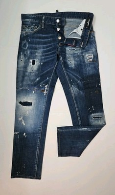 Dsquared2  Men's Blue Made In Italy Jeans Euro Size 48/31 US 