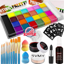 Kit de Pintura Facial y Corporal Profesional Mayor Paleta de Pintura Facial Neon