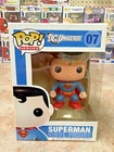 Funko POP! DC Heroes Superman #07 - Original LARGE LETTERING - See Description