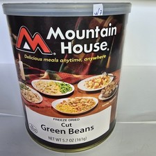 Mountain House Freeze Dried Cut Green Beans 10 Can Emergency Food Camping 2036