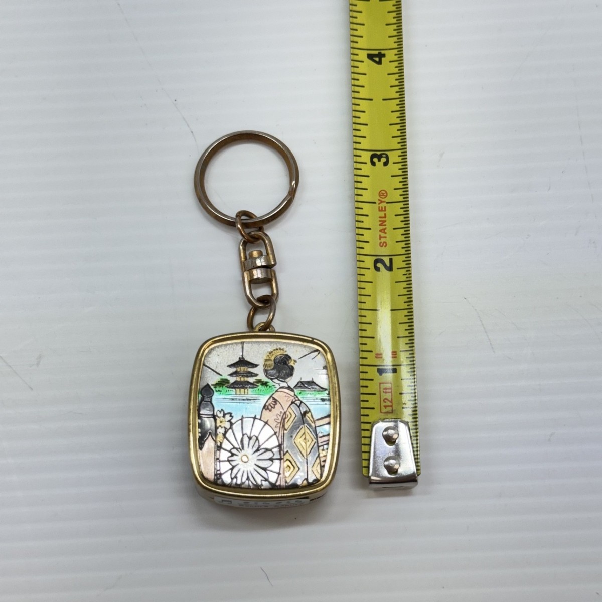 Vintage Japan Sakura Music Box Keychain | eBay