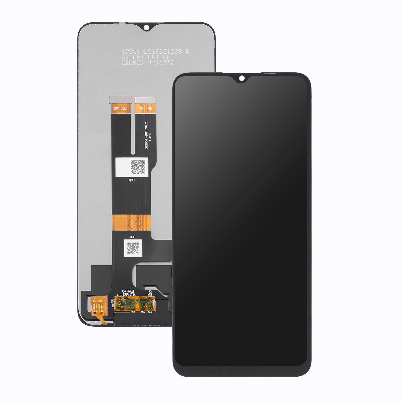 Bloc écran LCD C31 noir pièce rechange vitre tactile affichage complet - 4