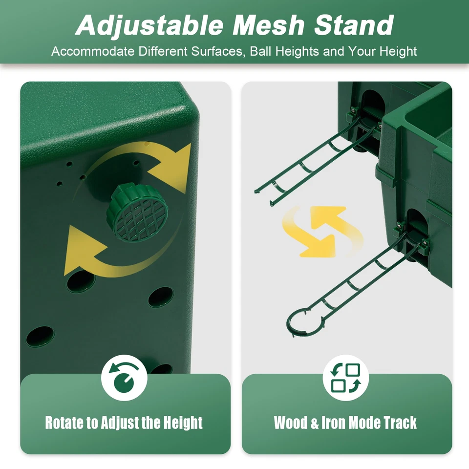 Macchina da golf automatica mazza da golf organizzatore stecca dispenser palline da golf - Immagine 4 di 4