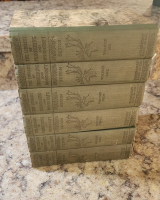 The Library of Pioneering and Woodcraft, Ernest Thompson Seton, 6 volumes, 1926