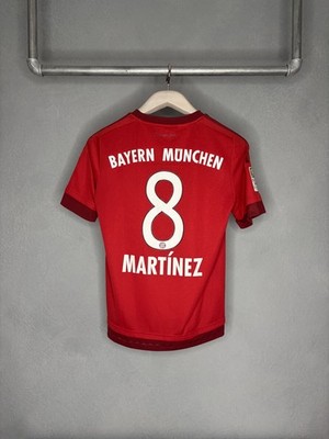 Bayern München   JAVI MARTINEZ   2015/2016   Heim Trikot   176 | M
