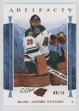 2022-23 Upper Deck Artifacts Goalies Autumn 9/75 Marc-Andre Fleury #153 0k2i
