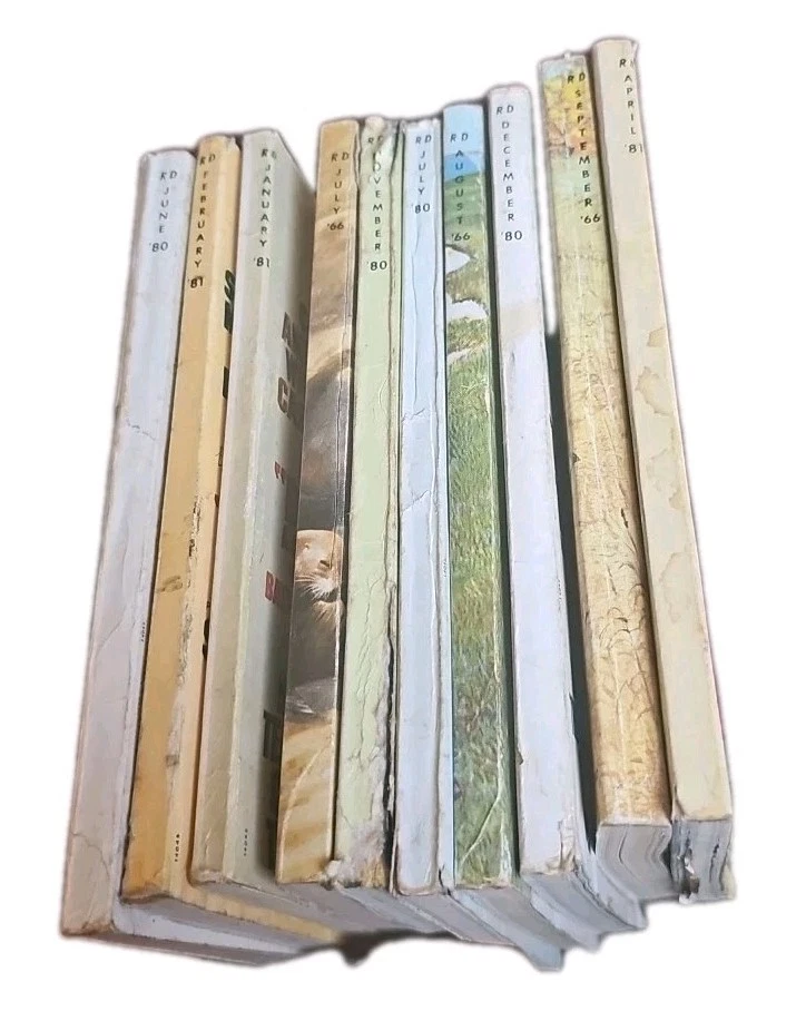 Readers Digest 1981-1966 Lot Of 10 Digest Magazines Vintage Softcovers - Image 3 of 4