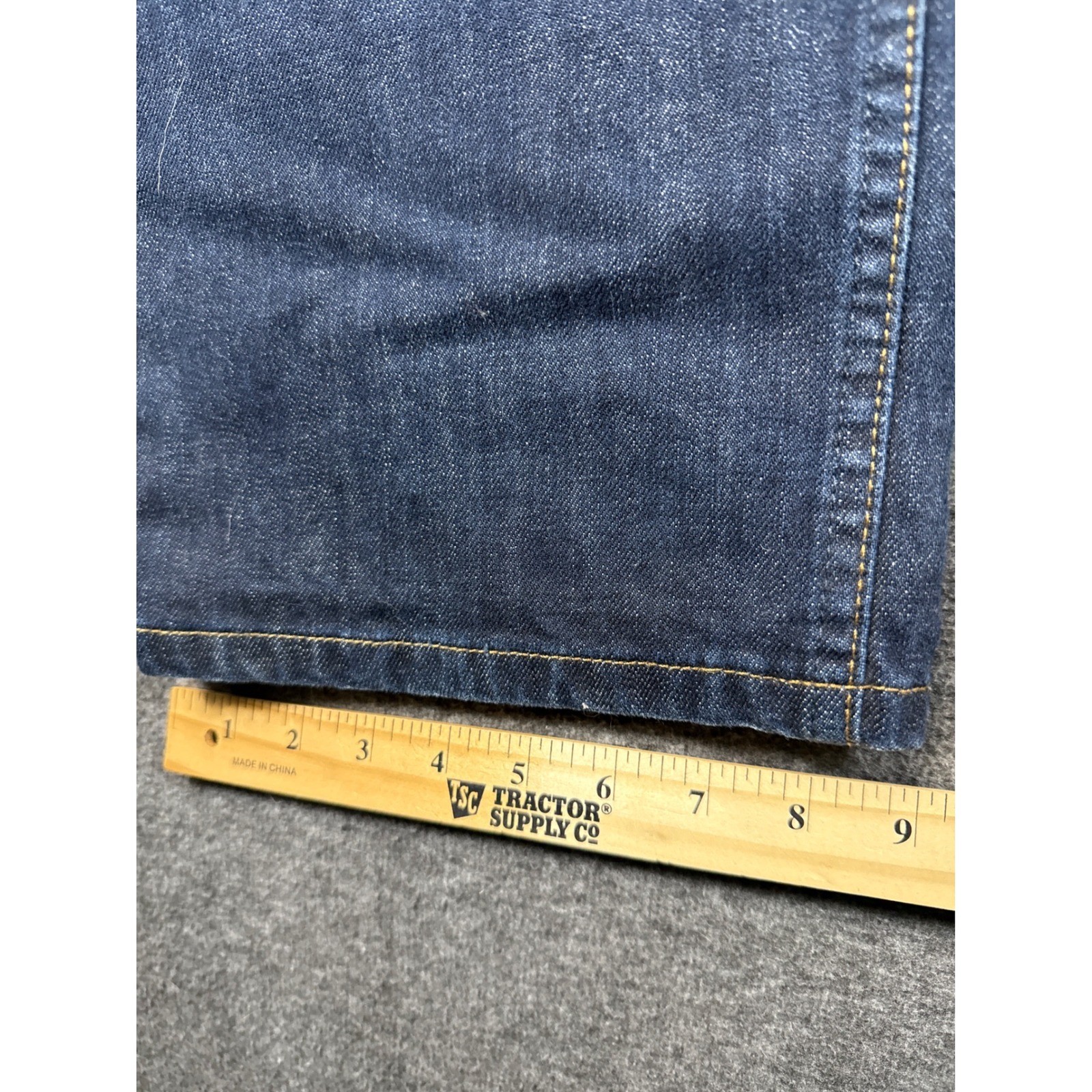 Nautica Straight Fit Dark Wash Denim Jeans Pants Mens Size 40 x 32 Academia EUC image 8