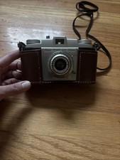 Vintage Untested Kodak Pony 135 Camera With Leather Case