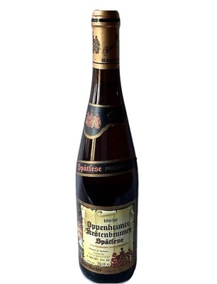 Peter Mertes - Oppenheimer Krötenbrunnen - Wein - Rheinhessen - 1985 - 0,7 L