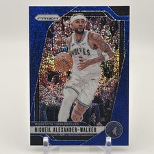 2024-25 Panini Prizm - Nickeil Alexander-Walker Blue Sparkle /144 SP 