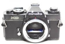  Excellent Minolta XD SLR 35mm Film Camera Black Body only From Japan A102019