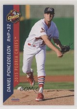 2015 Choice Peoria Chiefs Daniel Ponce de Leon Daniel Poncedeleon #20 0t2