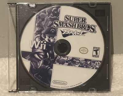 Super Smash Bros. Brawl (Nintendo Wii, 2008) Disc Only Tested