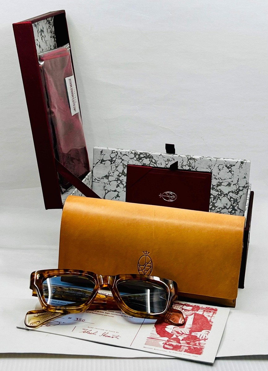 Jacques Marie Mage FELLINI in CAIRO Sunglasses-LTD 350-Full Kit