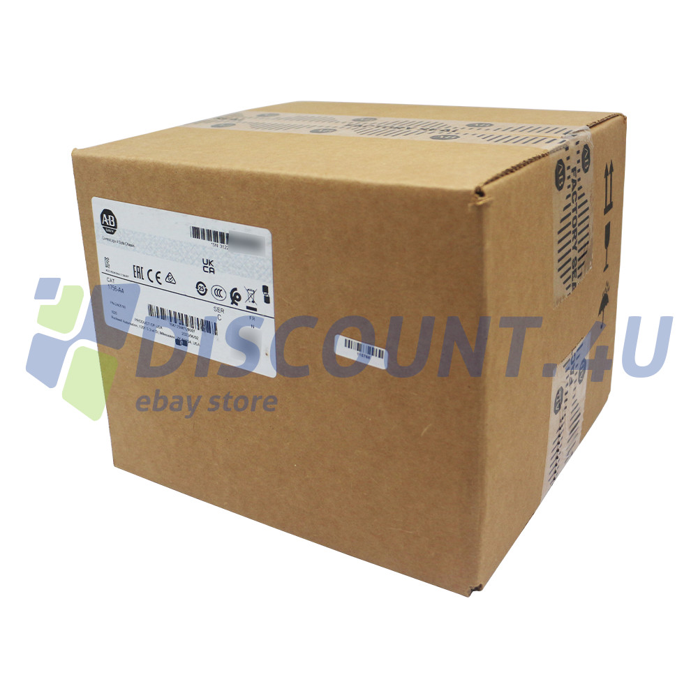 Allen-Bradley 1756-A4 ControlLogix 4 Slots Chassis New Factory Sealed
