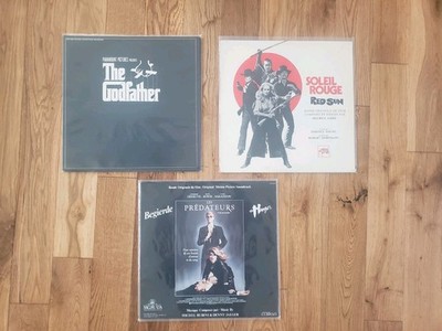 GODFATHER, RED SUN, HUNGER Vinyl OST Set of 3 - EX