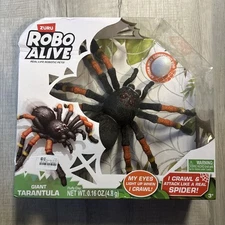 Robo Alive Giant Tarantula Spider by Zuru - Brand New