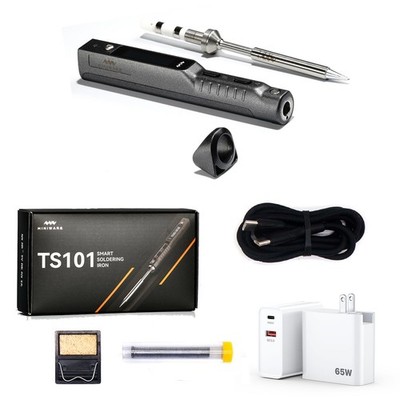 TOOLSAGE TS101 Soldering Iron Kit TS100 Upgraded PD DC Programmable Mini Port...