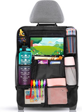 Diboniur Protezione Sedile Auto Bambini - Copri Sedile con 10 Tasche, (1 Pezzo)