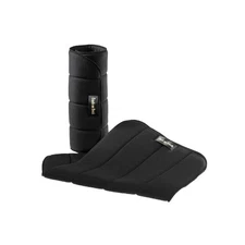 Back on Track (20500007) No Bow Leg Wraps (pr) Black - 14" (36 x 74 cm)