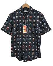 NWT Star Wars RSVLTS Mandalorian  Mando The Way  KUNUFLEX Short Sleeves Medium