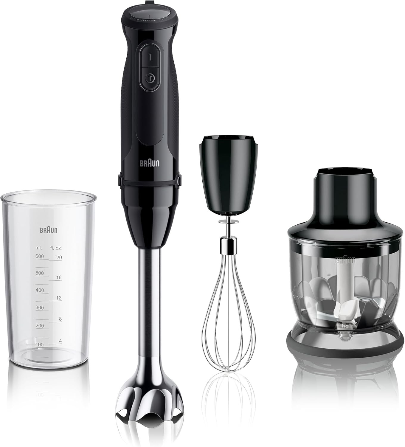 MQ50202M MultiQuick Vario 5 Handheld Blender &ndash; 21-Speed Stick W/ Turbo Boost