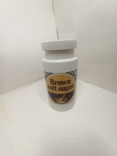Vintage Tate & Lyle Lord Nelson Brown Soft Sugar Jar, Large, Advertising Prop