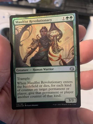 FOIL Maulfist Revolutionary x1 Aether Revolt 1x Magic the Gathering MTG