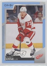 2020-21 O-Pee-Chee Blue Border Adam Erne #17 us8