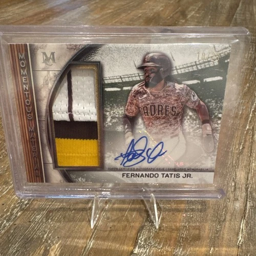 2025 Topps Museum jumbo patch Auto Fernando Tatis Jr. 18/25