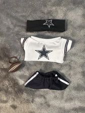 Dallas Cowboys Labubu Clothes 4 Pieces Football Stocking Stuffer NO DOLL