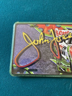Vintage 1997 John Force Castrol GTX Bumper To Bumper Dragster