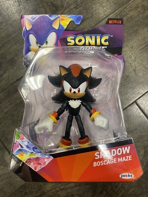 🔳⭐️ Jakks Sonic Prime SHADOW Action Figure Boscage Maze Netflix