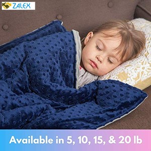 Roore 10 lb Weighted Blanket for Kids I 41x60 I Weighted Blanket with