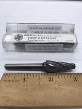1 Pc. SL-4NF CARBIDE BURR FOR ALUMINUM. Made In USA. (loc stk)