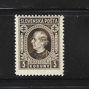 SLOVAKIA - Scott #33 MH