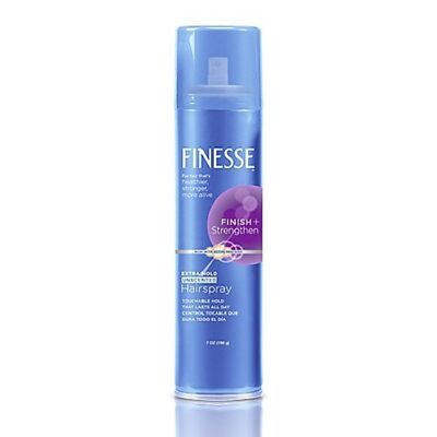 Finesse Extra Hold Unscented Aerosol Hairspray 7 Ounce Pack of 6