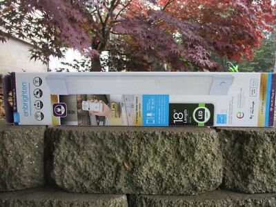 18'' Enbrighten BrightLink Hardwired/plug-in LED Under Cabinet Light Bar Light