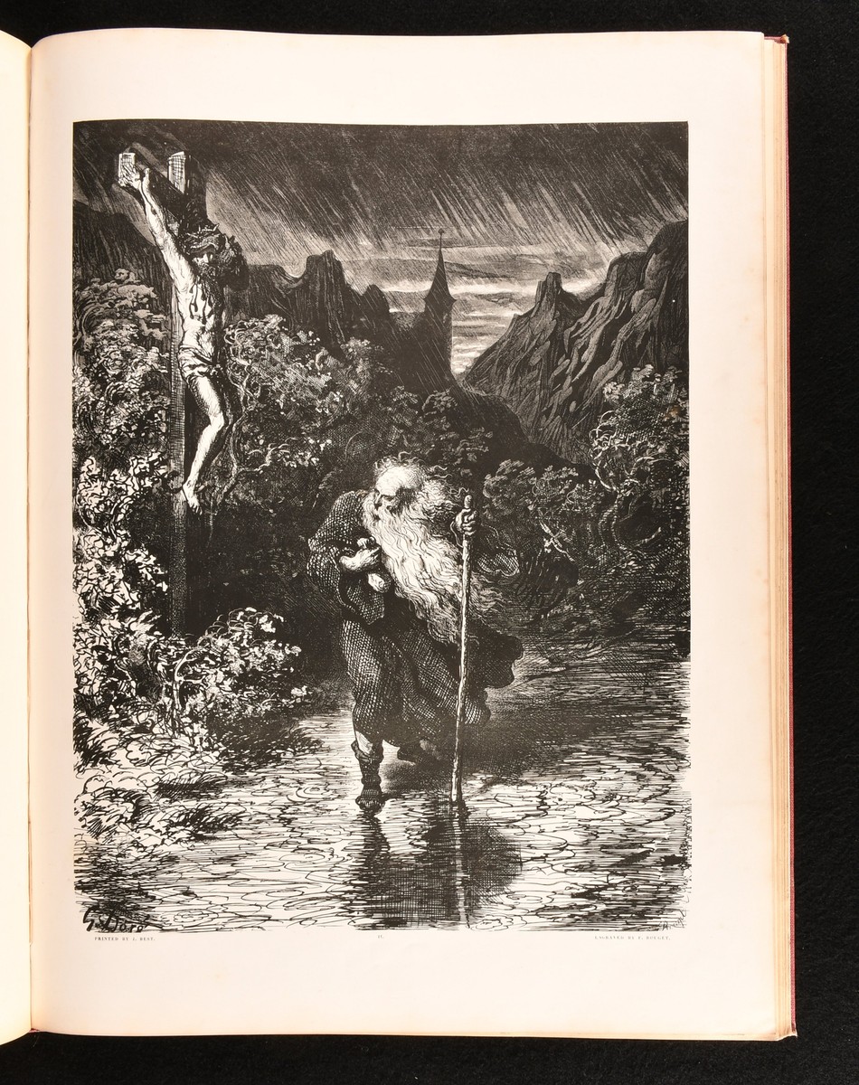 1857 The Legend of the Wandering Jew Gustave Dore 1st Thus