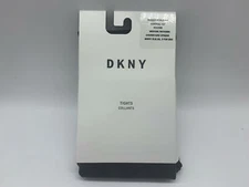 DKNY Tights Collants Opaque Coverage Control Top, M-42, Coffee Bean