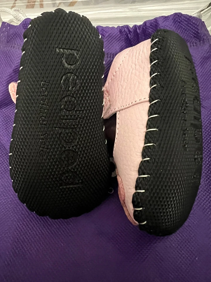 Туфли для девочек Pediped Abigail розовые размер США 0-6 месяцев - Изображение 4 из 4