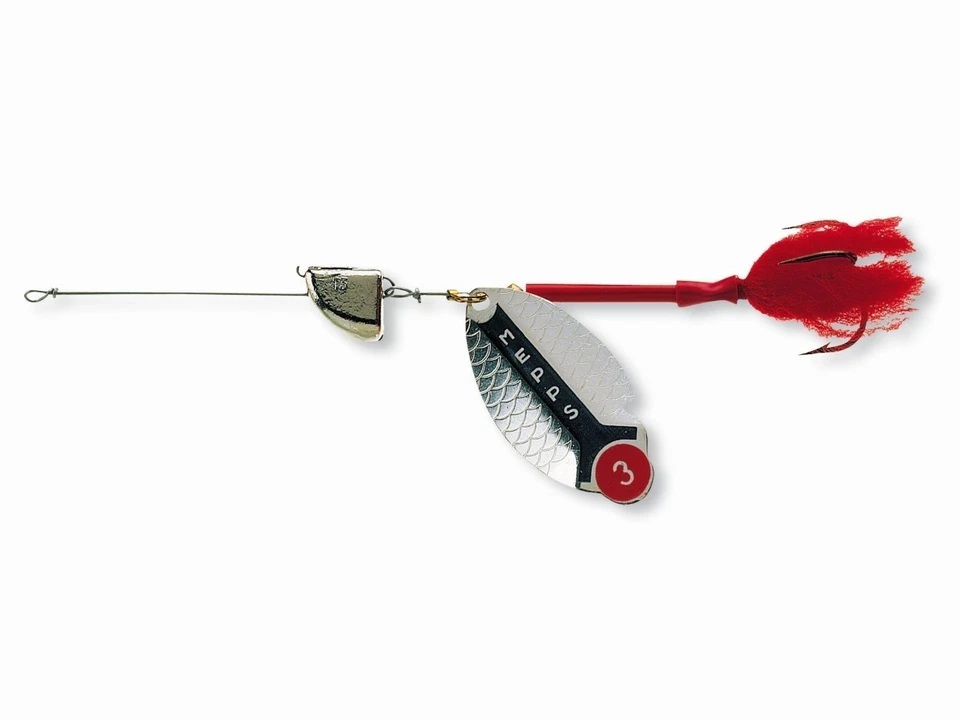 Original Mepps Spinner Aglia Lusox mit Puschel Kunstköder Blinker Köder Angeln