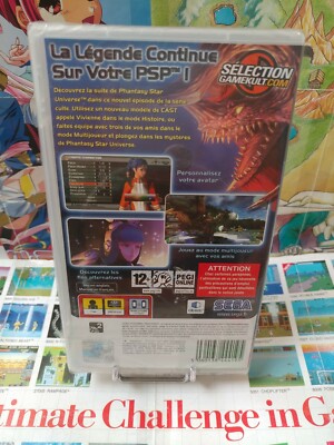 Sony PSP Phantasy Star Portable 2 TOP RPG SEGA & 1ERE EDITION NEUF - Fr