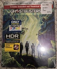 GHOSTBUSTERS Steelbook 4K UHD  Blu-ray 3D  Blu-ray  Digital Best Buy USA Excl