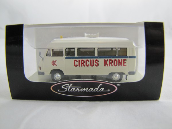 Brekina Starmada 1:87 13255 Mercedes-Benz L 206 D Kombi Circus Krone-image