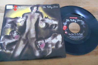7'' Rock Rolling Stones - One Hit (To The Body) (2 Song) ROLLING STONES Woc/StoC